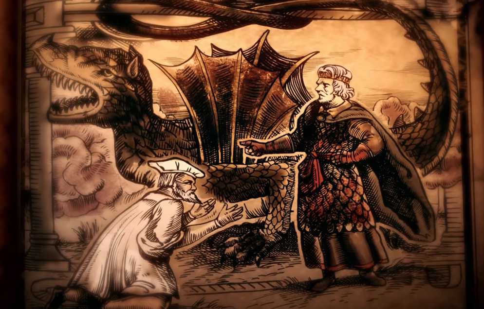 Image Manfred Hightower bending his knee until Aegon.png Game of