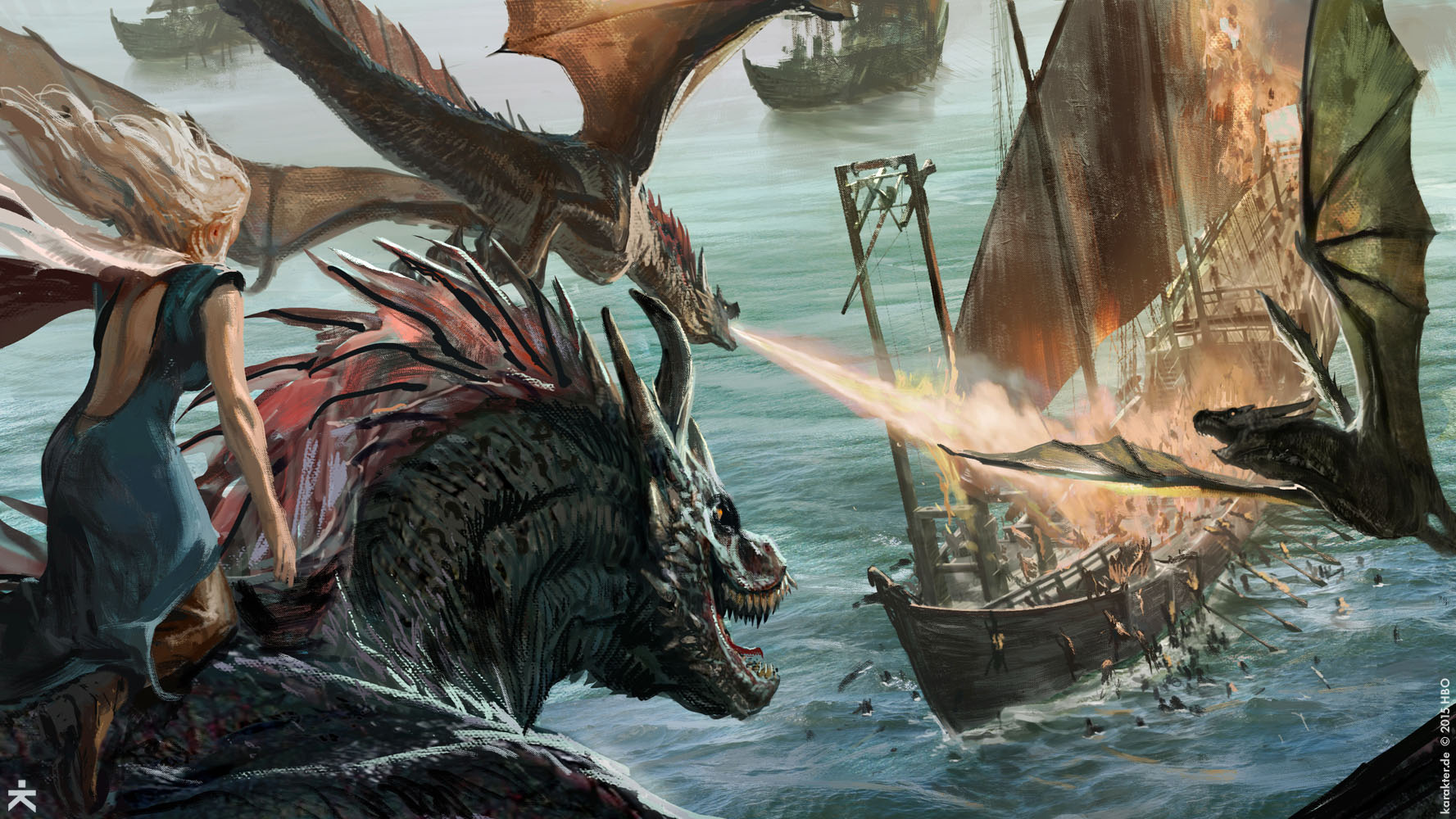 Drachen Daenerys Drachen Daenerys