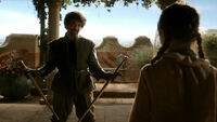 Arya e Syrio