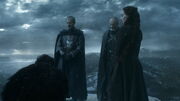 Stannis on the wall