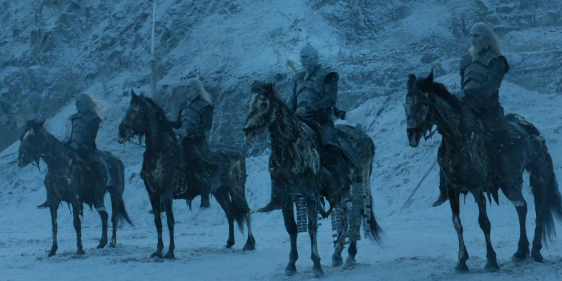 white walker horse game of thrones