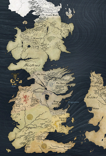 Game Of Thrones Full World Map