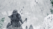 Raymun Redbeard and army climb the Wall