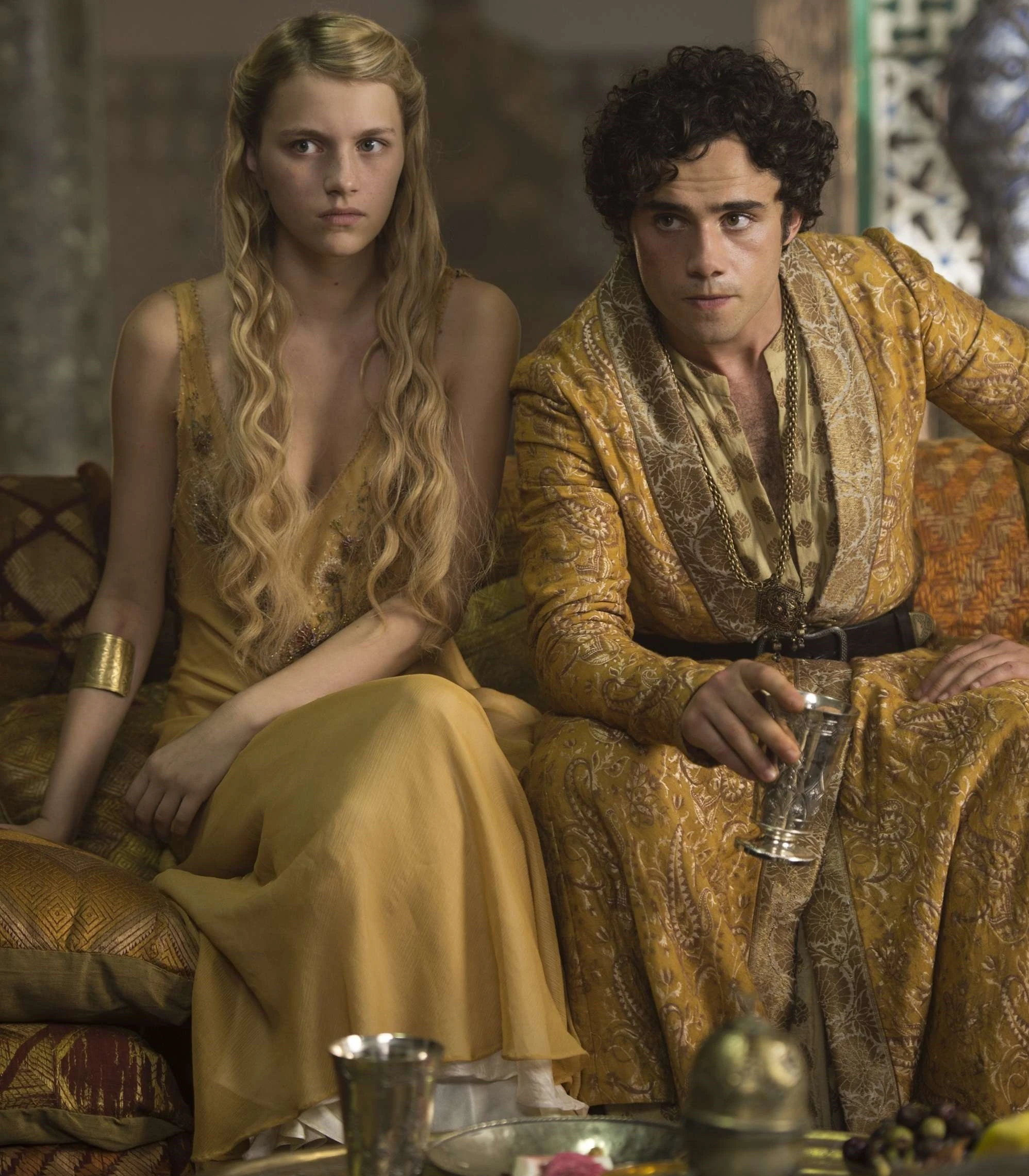 Image 509 Trystane and Myrcella in Dornish dress.jpg Game of Thrones Wiki FANDOM powered