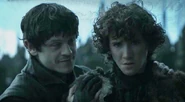 Ramsey telling rickon to play a game