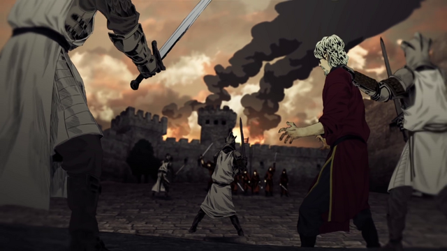 File:HL5 Faith Militant versus Aenys's Kingsguard in the Red Keep.png