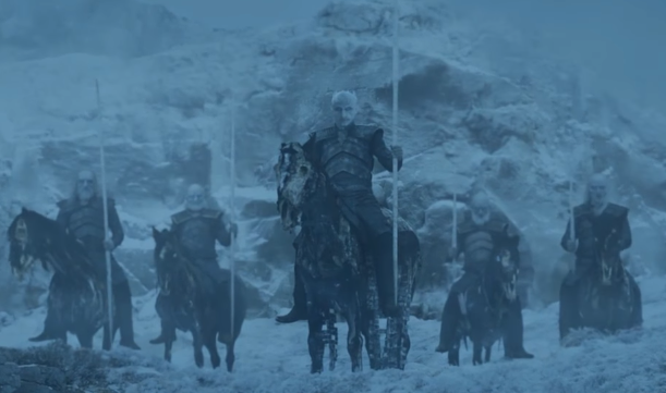 white walker horse game of thrones