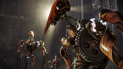 DISHONORED 2 CLOCKWORK SOLDIERS