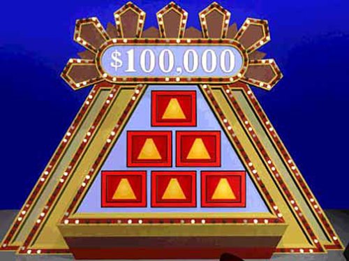 100 000 Dollar Pyramid Game Template