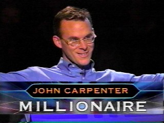 john carpenter who wants to be a millionaire john carpenter who wants to be a millionaire