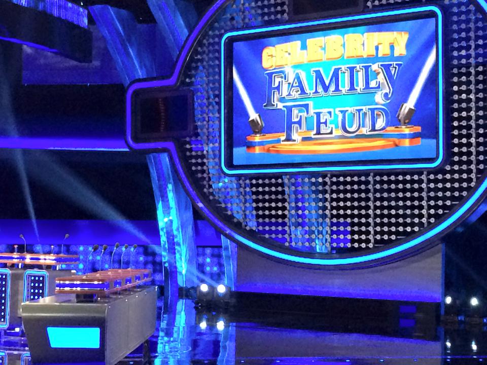 family feud game show set for play