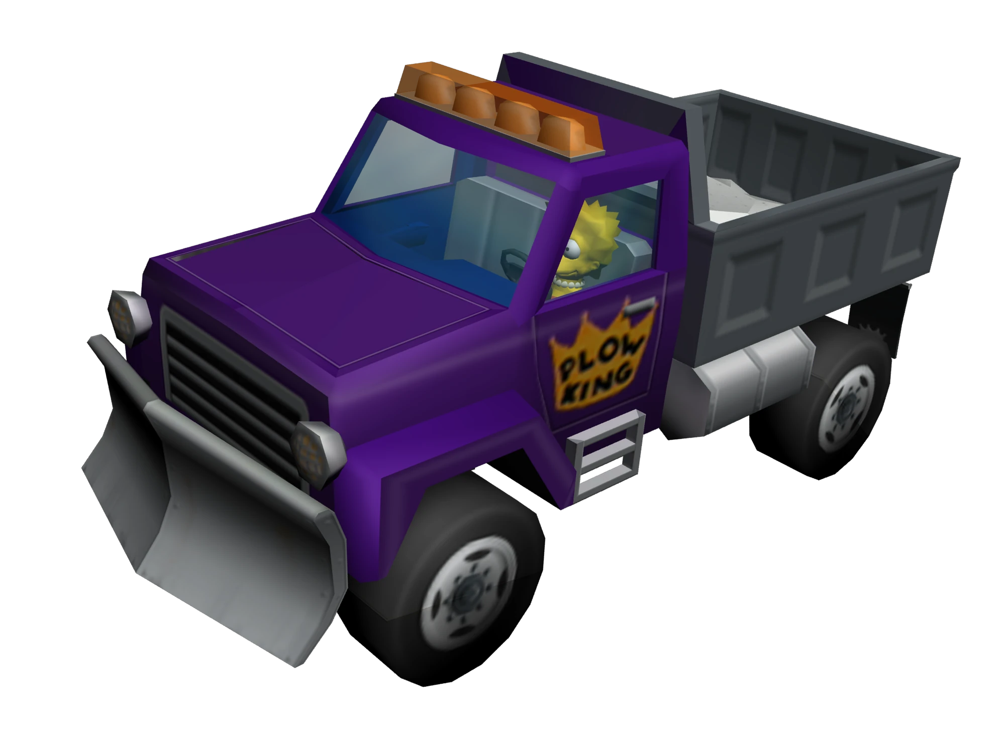 Plow King (The Simpsons Hit & Run) Wiki Vehículos de Juegos FANDOM