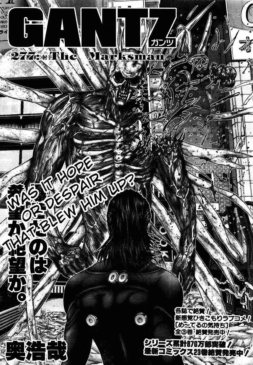 Chapter 277 Gantz Wiki FANDOM powered by Wikia