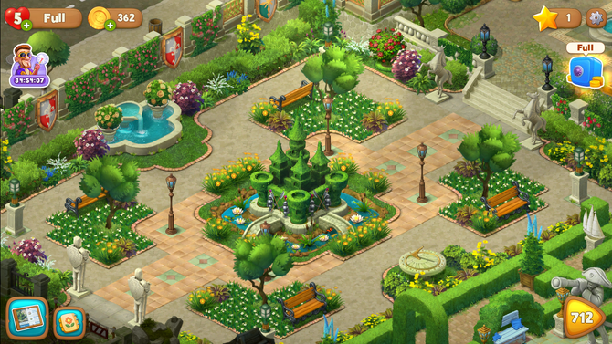 Gardenscapes какая последняя версия