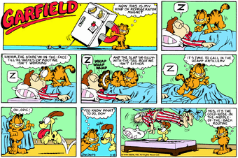 March 18 Garfield Comic Strips Wiki Fandom - comic strip roblox