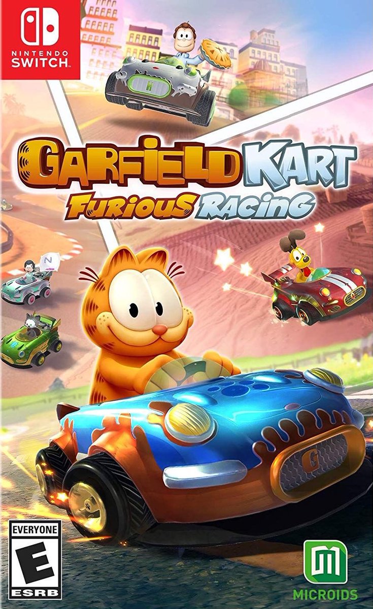 garfield kart furious racing ps4 release date