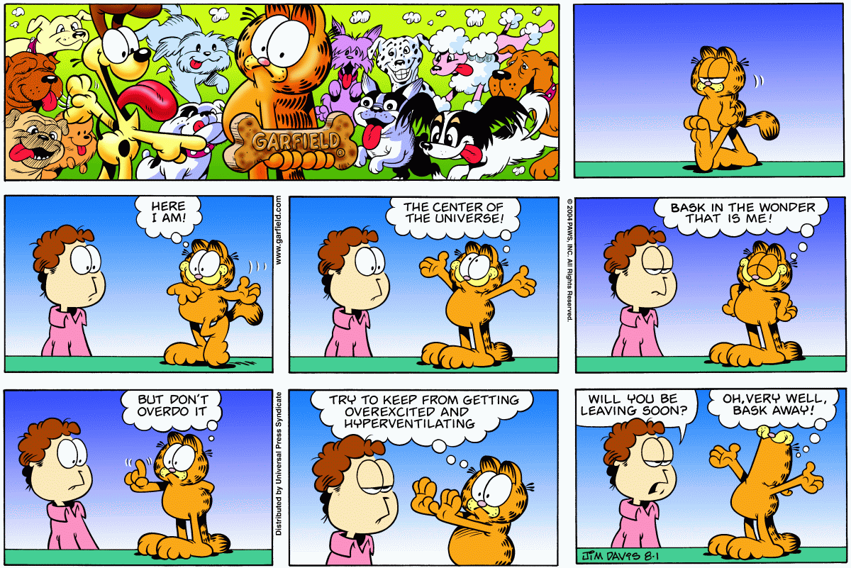 Garfield August 2004 comic  strips  Garfield Wiki Fandom