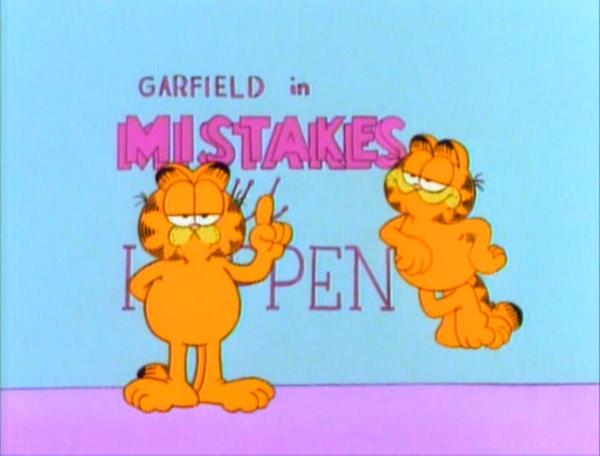 Mistakes Will Happen/Gallery Garfield Wiki Fandom