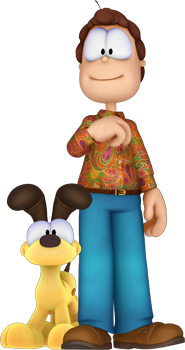 Jon and Odie
