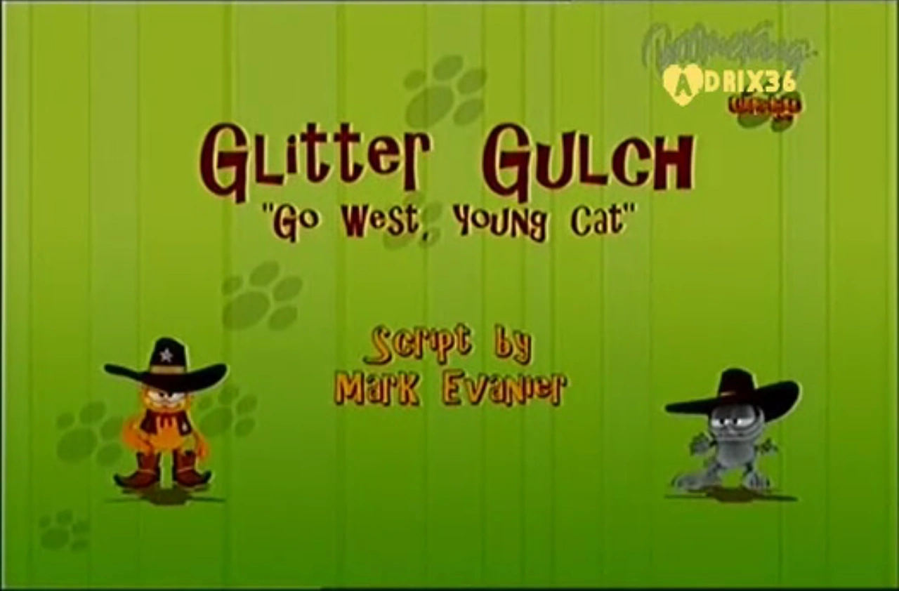 Glitter Gulch Go West, Young Cat Garfield Wiki FANDOM powered by Wikia