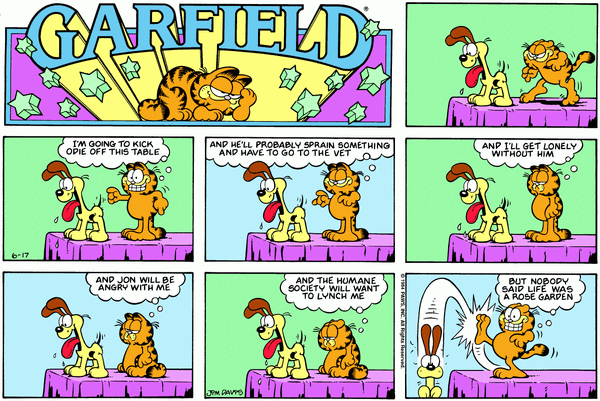 Garfield, June 1984 comic strips | Garfield Wiki | FANDOM powered by Wikia