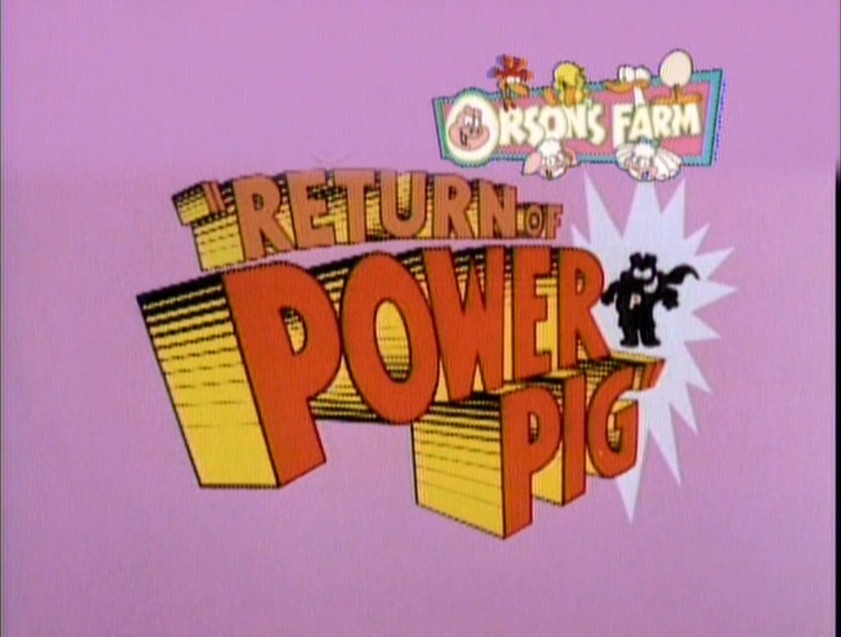 Return of Power Pig Garfield Wiki FANDOM powered by Wikia