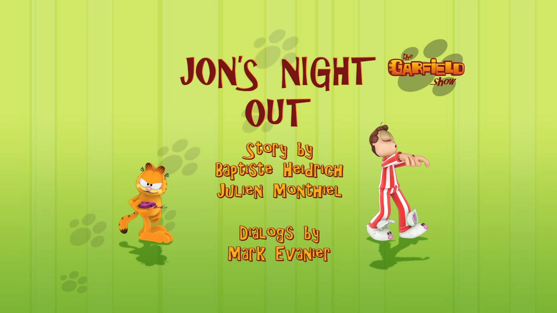 Jon's Night Out | Garfield Wiki | Fandom