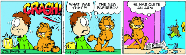 Garfield, January 2003 comic strips | Garfield Wiki | Fandom