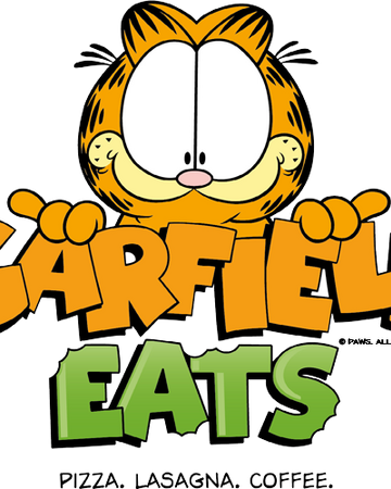 Garfield After Eating Lasagna