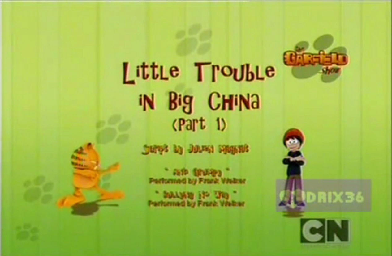 Little Trouble in Big China Part 1 Garfield Wiki Fandom