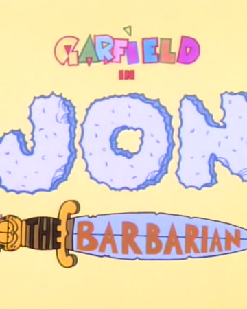 Jon The Barbarian Garfield Wiki Fandom