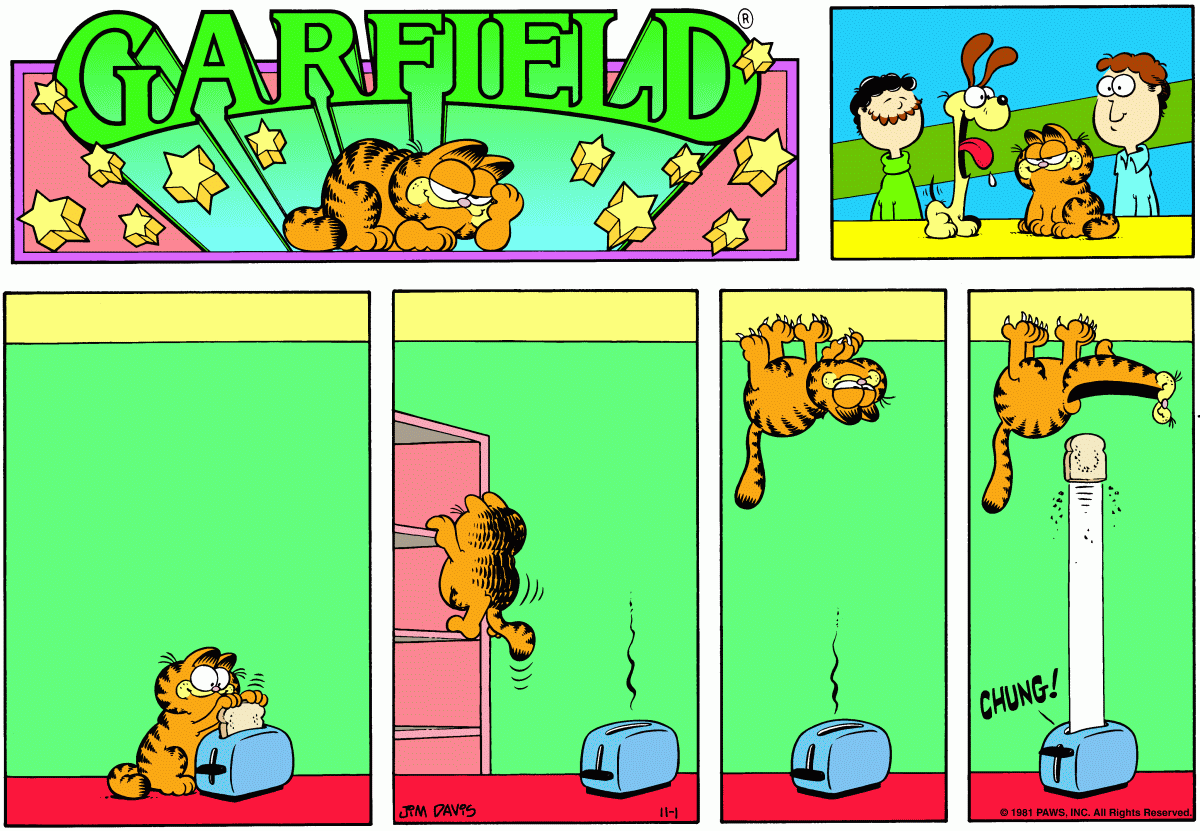 Garfield November 1981 Comic Strips Garfield Wiki Fandom 0792