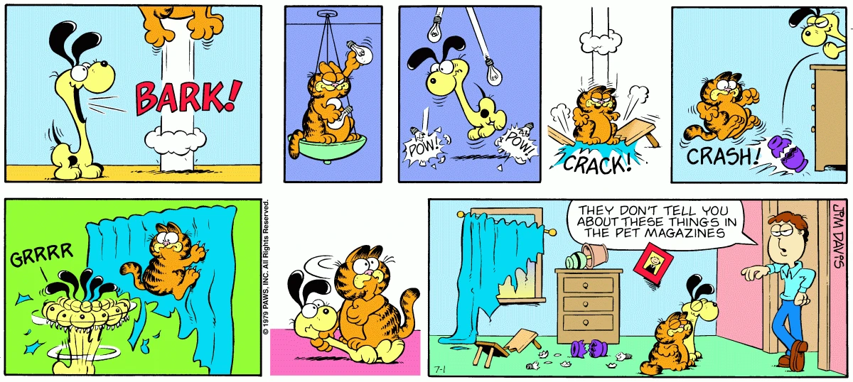 Garfield, July 1979 comic strips Garfield Wiki Fandom Garfield, July 1979 comic strips Garfield Wiki Fandom