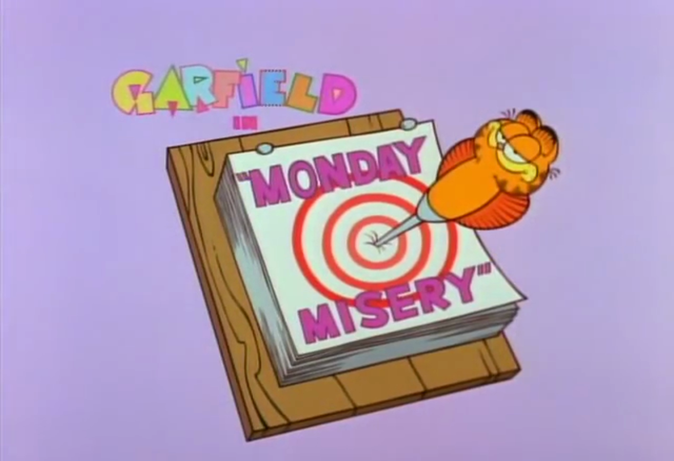 Monday Misery Garfield Wiki Fandom