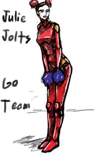 Julie jolts by garygears-d5bhdro