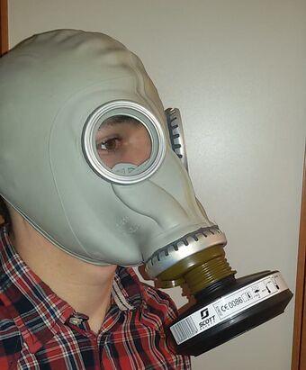 User Blog Jeromezp How To Convert A Gp 5 To 40 Mm Nato Works With Every 40 Mm Mask Gas Mask And Respirator Wiki Fandom