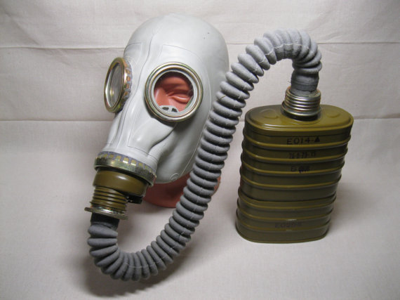 nbc gas mask filter cannister extended usage