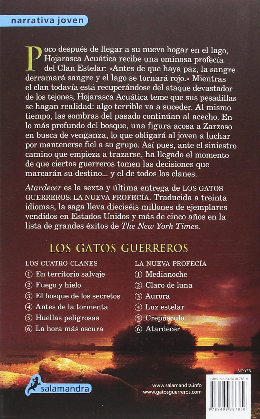En territorio salvaje los gatos guerreros i los cuatro clanes