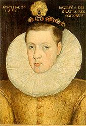 170px-James VI of Scotland aged 20, 1586.