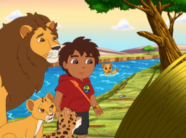 Go Diego Go Welcome Home Lion Cub