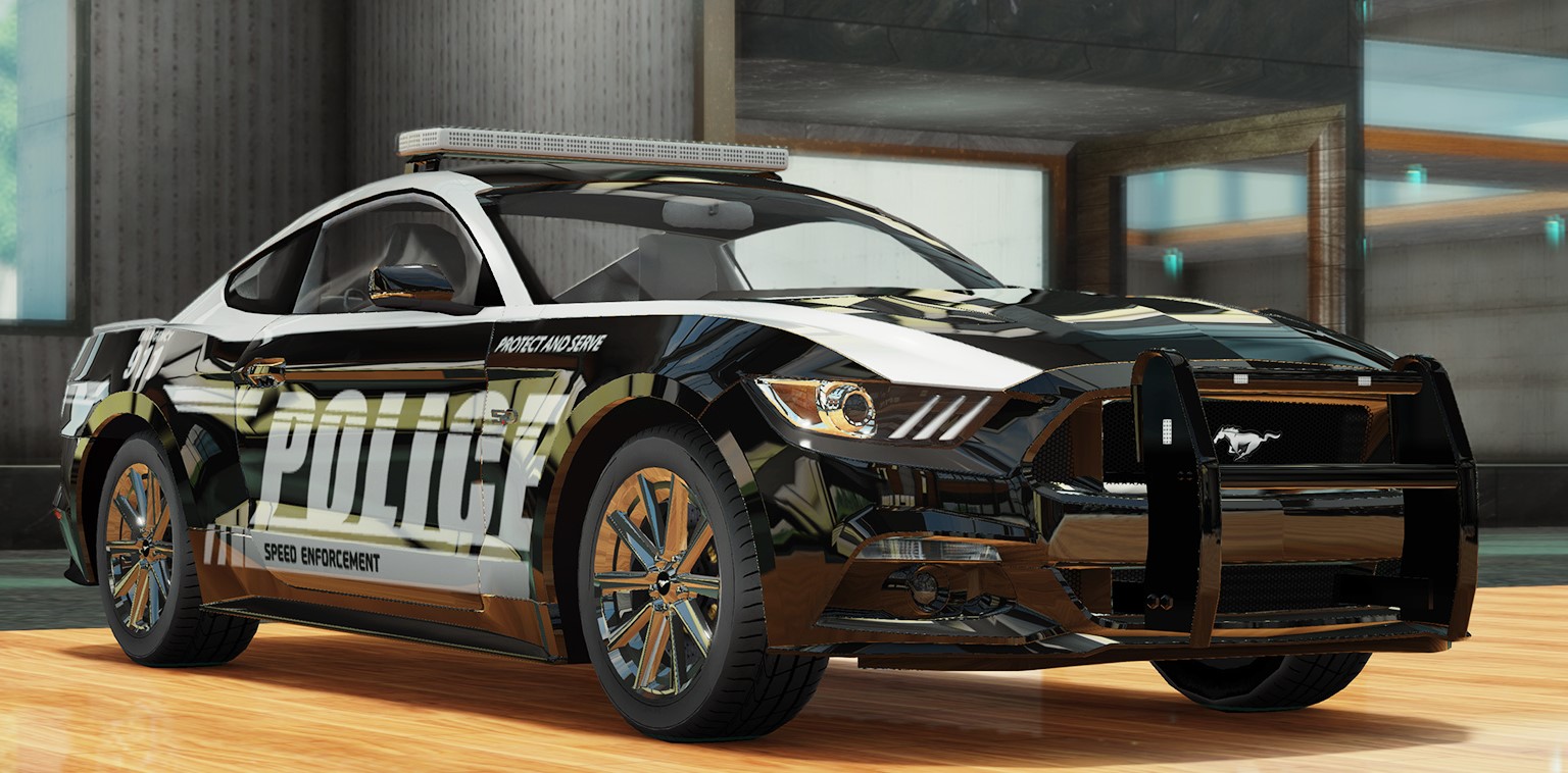 Ford mustang police interceptor