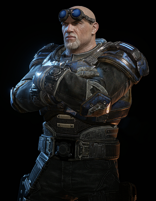 دیمون بیرد (Damon Baird) .  - Gears of War