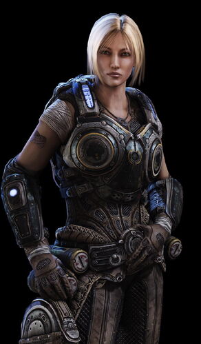 آنیا استرود (Anya Stroud) .  - Gears of War