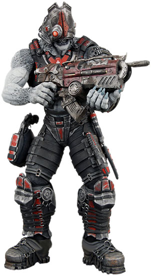 gears of war locust action figures