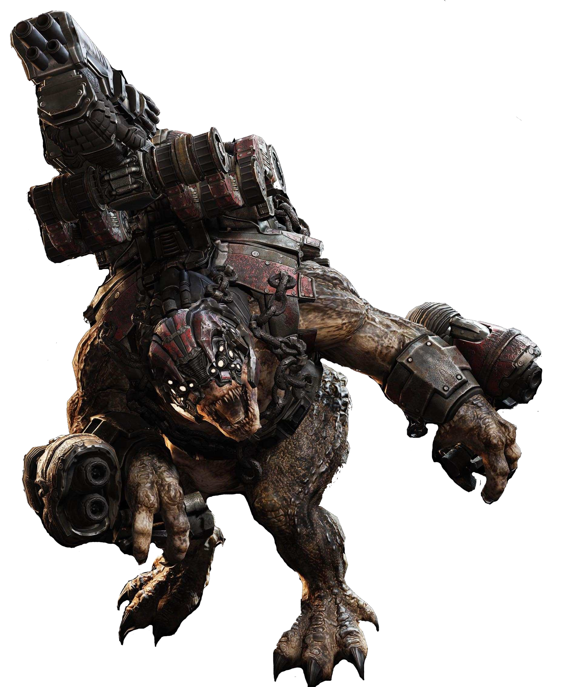 Xbox 360 - Gears Of War - Brumak - The Models Resource