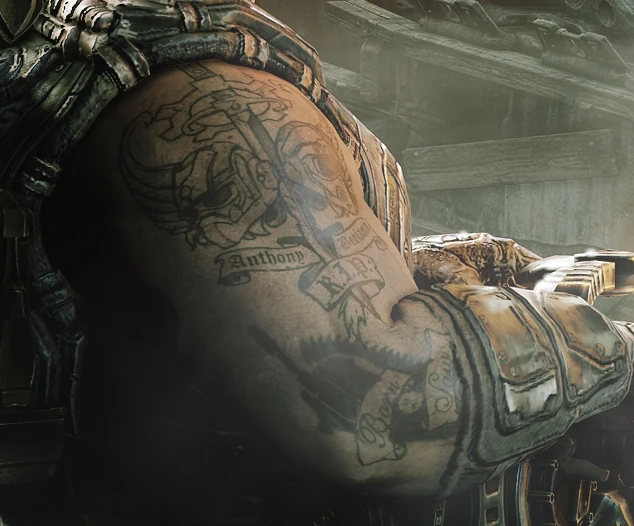Image Claytattoos.jpg Gears of War FANDOM powered by Wikia