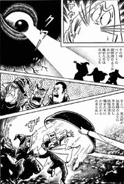 Backbeard hipnotizando os yokai ocidentais