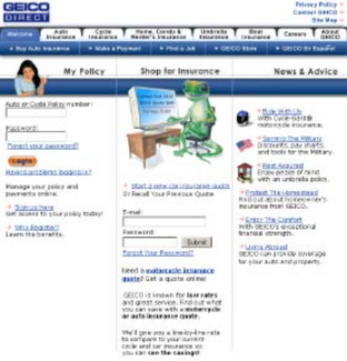 geico website gecko direct list wikia 2003