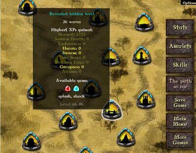 Level 6 on the map