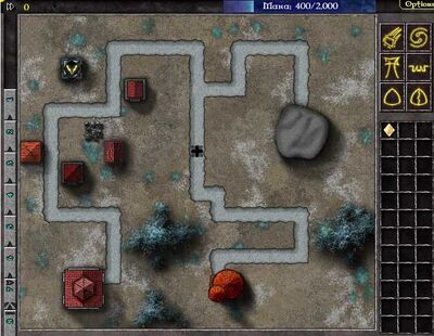 Gemcraft Chapter 0 Level 4 Map
